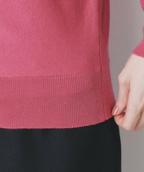 index / インデックス ニット・セーター | ビジューキーネックドルマンニット【洗濯機OK】 | 詳細30