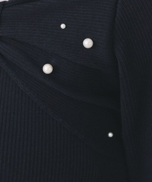 index / インデックス ニット・セーター | リボンパール調リブニット【洗濯機OK】 | 詳細13