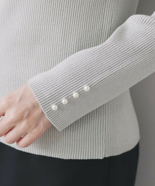 index / インデックス ニット・セーター | リボンパール調リブニット【洗濯機OK】 | 詳細21