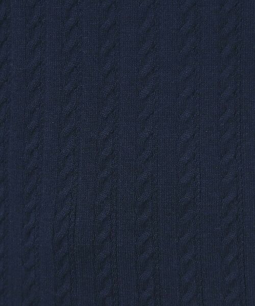 index / インデックス ニット・セーター | ボートネックケーブルニット【洗濯機OK/抗ピル】 | 詳細18