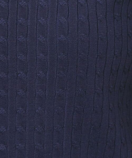 index / インデックス ニット・セーター | ゴールドプレート付きケーブルニット【洗濯機OK】 | 詳細16