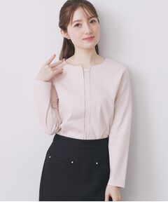 index / インデックス カットソー | フロントタックモチーフポンチトップス【洗濯機OK】