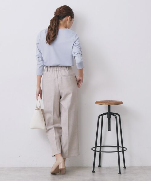 index / インデックス カットソー | フロントタックモチーフポンチトップス【洗濯機OK】 | 詳細15