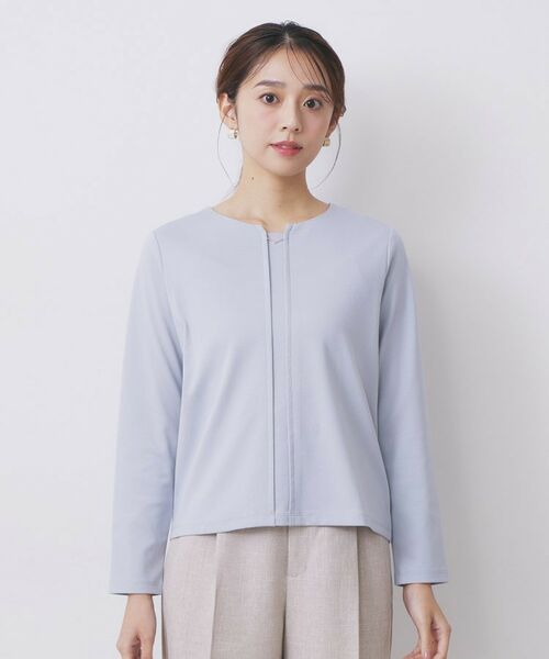 index / インデックス カットソー | フロントタックモチーフポンチトップス【洗濯機OK】 | 詳細17