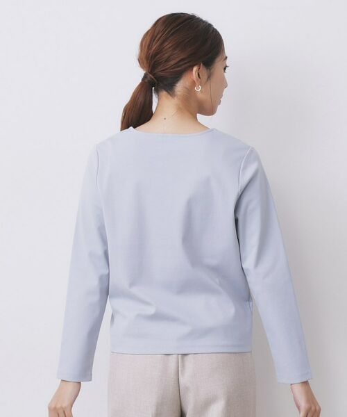 index / インデックス カットソー | フロントタックモチーフポンチトップス【洗濯機OK】 | 詳細19