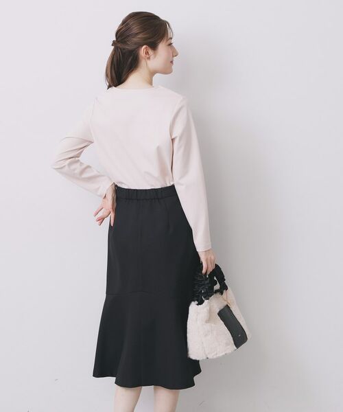 index / インデックス カットソー | フロントタックモチーフポンチトップス【洗濯機OK】 | 詳細5