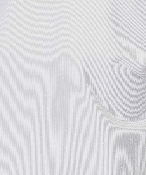 index / インデックス カットソー | ストレッチペプラムラメトップス【洗濯機OK/防シワ/抗ピル】《S~3L》 | 詳細12