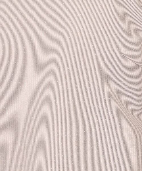 index / インデックス カットソー | ストレッチペプラムラメトップス【洗濯機OK/防シワ/抗ピル】《S~3L》 | 詳細8