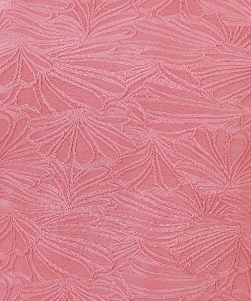 index / インデックス カットソー | フラワージャカードパフスリーブトップス【洗濯機OK】 | 詳細13