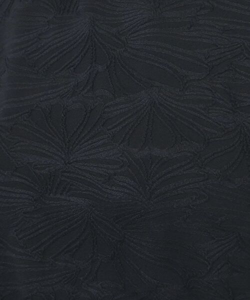 index / インデックス カットソー | フラワージャカードパフスリーブトップス【洗濯機OK】 | 詳細8