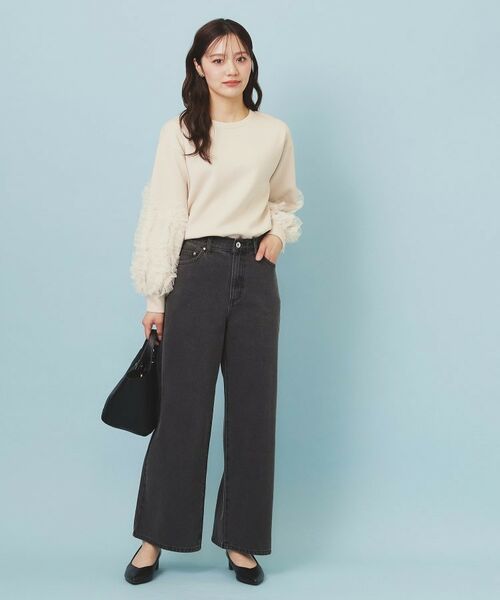 index / インデックス カットソー | フリルスリーブトップス【洗濯機OK】 | 詳細10