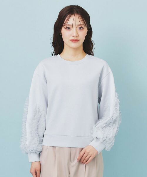 index / インデックス カットソー | フリルスリーブトップス【洗濯機OK】 | 詳細16