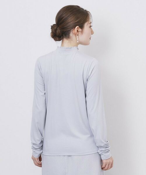 index / インデックス カットソー | シャーリングデザイントップス【洗濯機OK/吸湿発熱】 | 詳細19