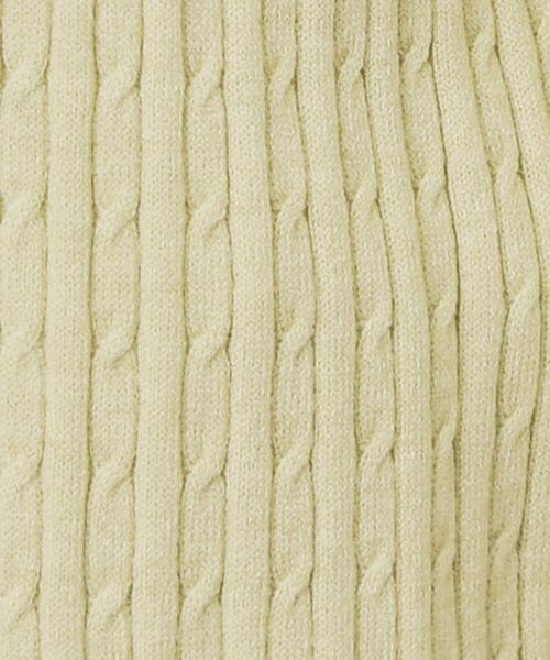 index / インデックス カーディガン・ボレロ | クルーネックケーブルカーディガン【洗濯機OK】 | 詳細12