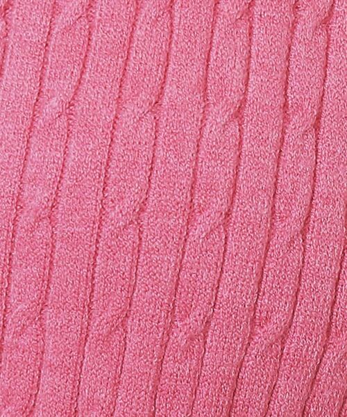 index / インデックス カーディガン・ボレロ | クルーネックケーブルカーディガン【洗濯機OK】 | 詳細16