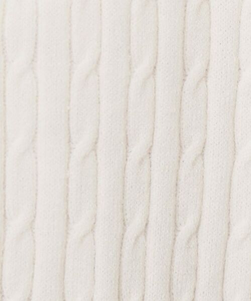 index / インデックス カーディガン・ボレロ | クルーネックケーブルカーディガン【洗濯機OK】 | 詳細4