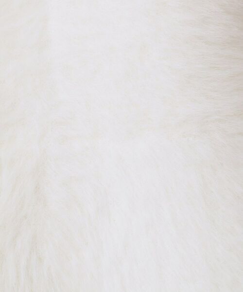 index / インデックス ベスト | 《andGIRL掲載》フェザーペプラムジレ【洗濯機OK/抗ピル】 | 詳細4