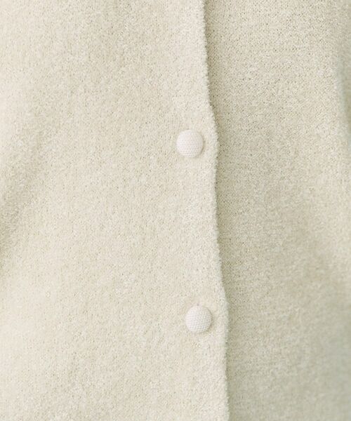 index / インデックス カーディガン・ボレロ | ミニモールラメコンパクトクルーカーディガン/アンサンブル対応【洗濯機OK】 | 詳細4