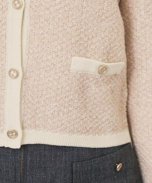 index / インデックス カーディガン・ボレロ | ミックスヤーンクルーカーディガン【洗濯機OK】 | 詳細19