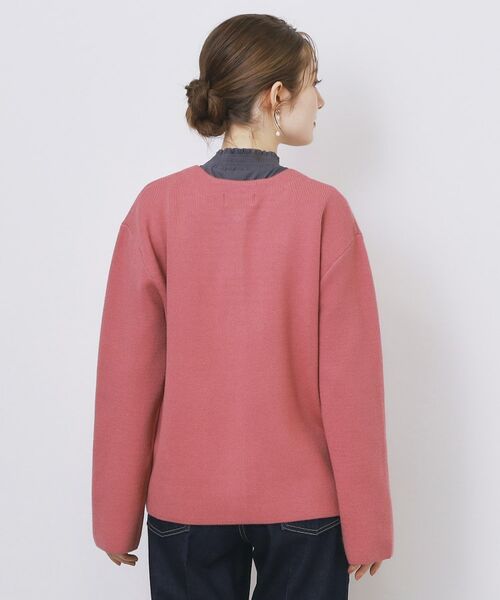 index / インデックス カーディガン・ボレロ | ダブルフェイスコーディガン【洗濯機OK】 | 詳細25