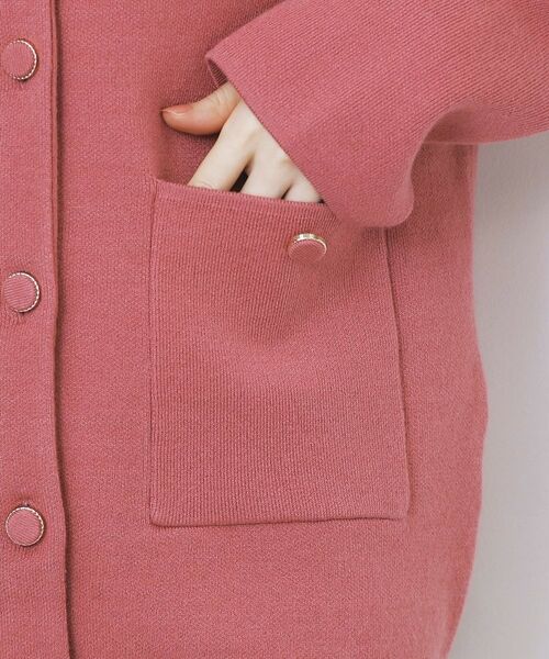 index / インデックス カーディガン・ボレロ | ダブルフェイスコーディガン【洗濯機OK】 | 詳細28