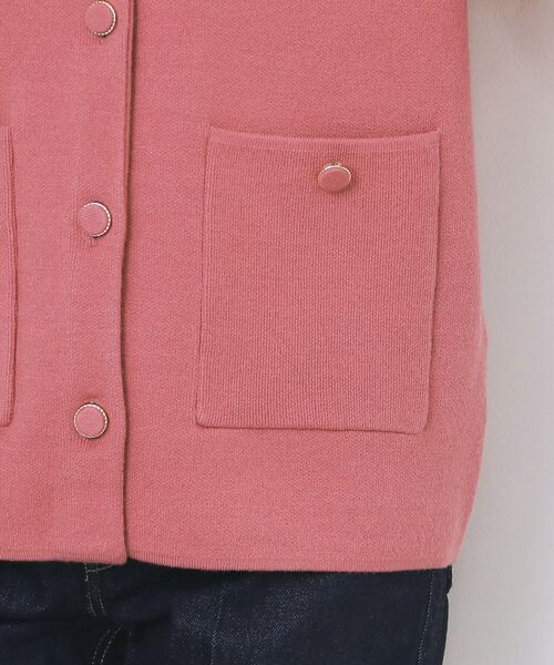 index / インデックス カーディガン・ボレロ | ダブルフェイスコーディガン【洗濯機OK】 | 詳細29