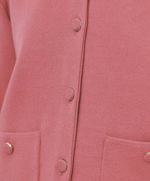 index / インデックス カーディガン・ボレロ | ダブルフェイスコーディガン【洗濯機OK】 | 詳細30