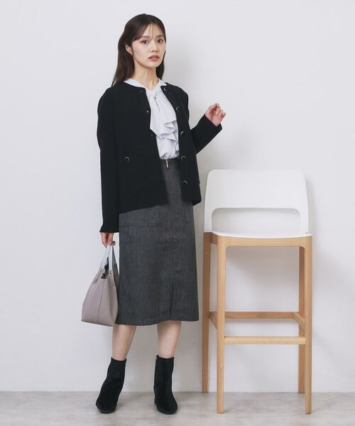 index / インデックス カーディガン・ボレロ | ダブルフェイスコーディガン【洗濯機OK】 | 詳細9