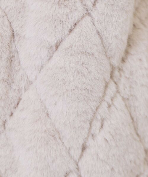 index / インデックス レザーブルゾン・ジャケット | リバーシブル キルティングファーブルゾン【洗濯機OK】 | 詳細11