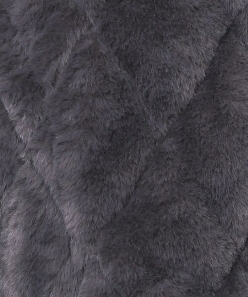 index / インデックス レザーブルゾン・ジャケット | リバーシブル キルティングファーブルゾン【洗濯機OK】 | 詳細19