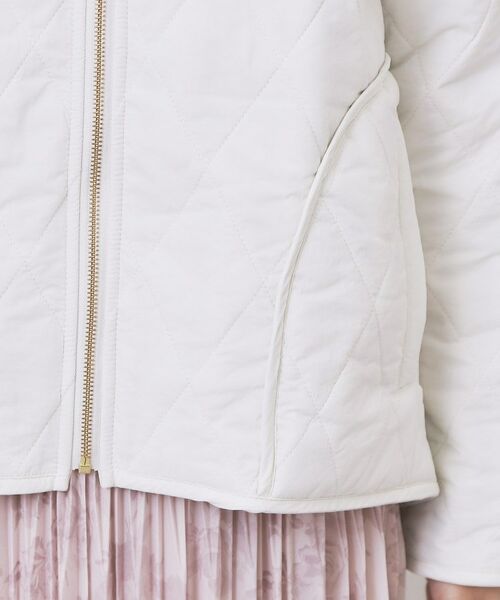 index / インデックス レザーブルゾン・ジャケット | リバーシブル キルティングファーブルゾン【洗濯機OK】 | 詳細26