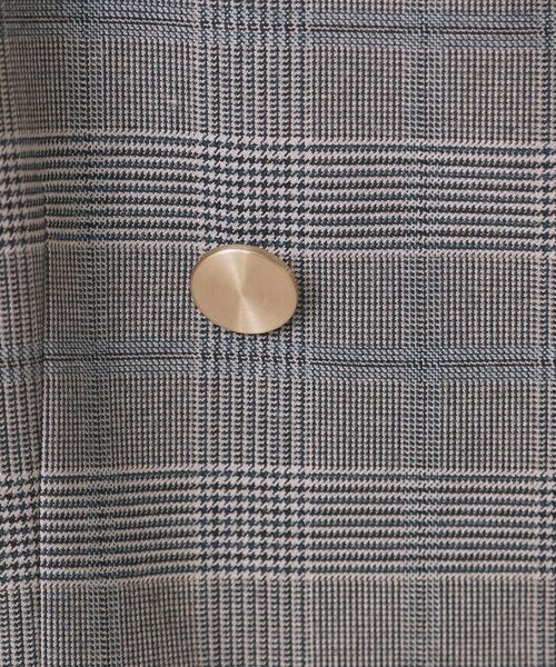 index / インデックス テーラードジャケット | 《Oggi掲載》ダブルブレストテーラードジャケット/セットアップ対応可【洗える】 | 詳細10