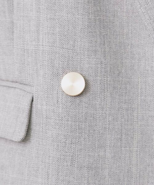 index / インデックス テーラードジャケット | 《Oggi掲載》ダブルブレストテーラードジャケット/セットアップ対応可【洗える】 | 詳細17