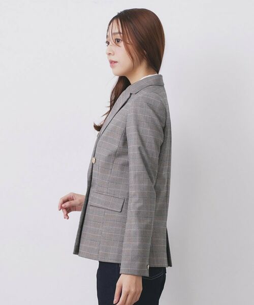 index / インデックス テーラードジャケット | 《Oggi掲載》ダブルブレストテーラードジャケット/セットアップ対応可【洗える】 | 詳細26