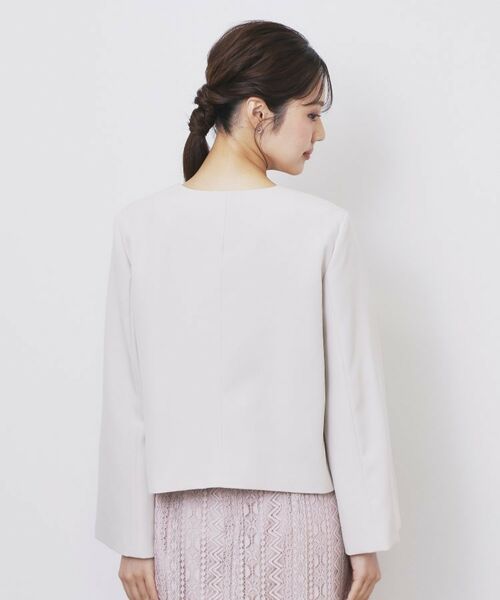 index / インデックス ノーカラージャケット | ノーカラージャケット【洗濯機OK】 | 詳細17