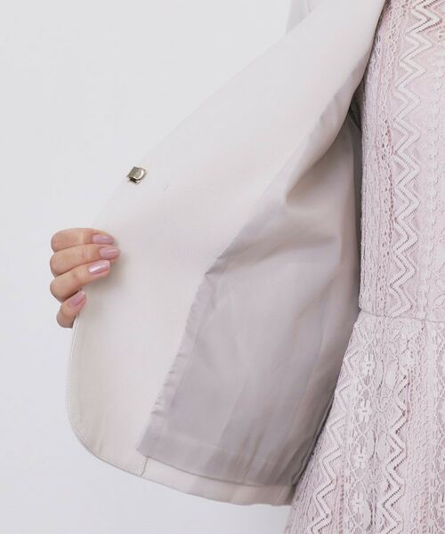 index / インデックス ノーカラージャケット | ノーカラージャケット【洗濯機OK】 | 詳細24