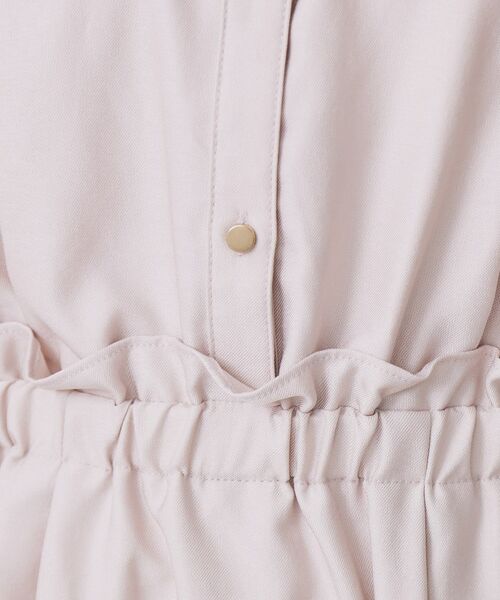 index / インデックス ロング・マキシ丈ワンピース | シャンブレーツイルドッキングフレアワンピース【洗濯機OK/イージーアイロン】 | 詳細7