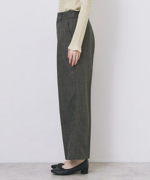 index / インデックス パンツ | ツィード調ワイドストレートパンツ【洗濯機OK/防シワ】 | 詳細14