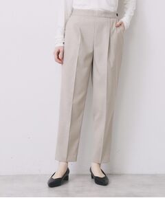 index / インデックス パンツ | ウールライクストレッチテーパードパンツ/セットアップ対応【洗濯機OK】