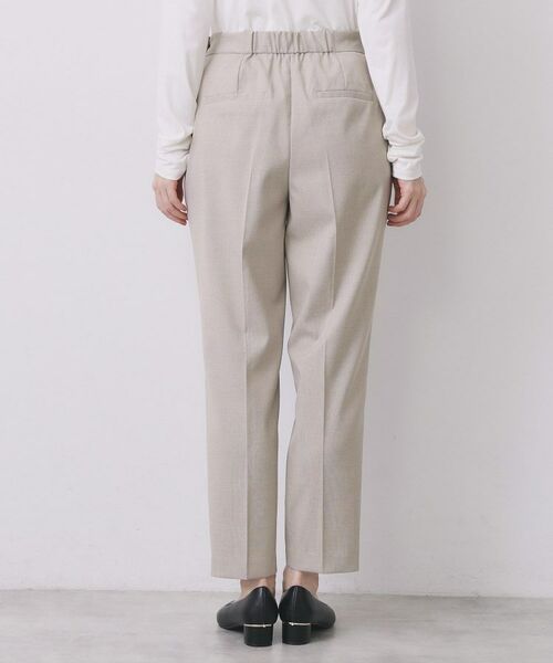 index / インデックス パンツ | ウールライクストレッチテーパードパンツ/セットアップ対応【洗濯機OK】 | 詳細17