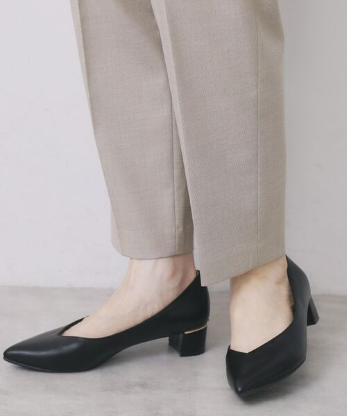 index / インデックス パンツ | ウールライクストレッチテーパードパンツ/セットアップ対応【洗濯機OK】 | 詳細22