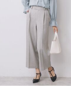 index / インデックス パンツ | ワイドストレートパンツ/セットアップ対応可【洗濯機OK/イージーアイロン】