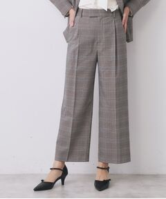 index / インデックス パンツ | ワイドストレートパンツ/セットアップ対応可【洗濯機OK/イージーアイロン】