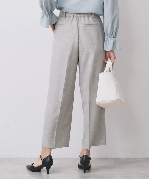 index / インデックス パンツ | ワイドストレートパンツ/セットアップ対応可【洗濯機OK/イージーアイロン】 | 詳細11