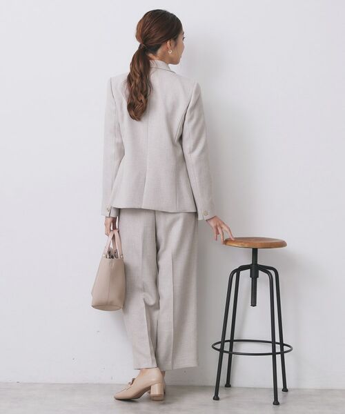 index / インデックス パンツ | ワイドストレートパンツ/セットアップ対応可【洗濯機OK/イージーアイロン】 | 詳細21