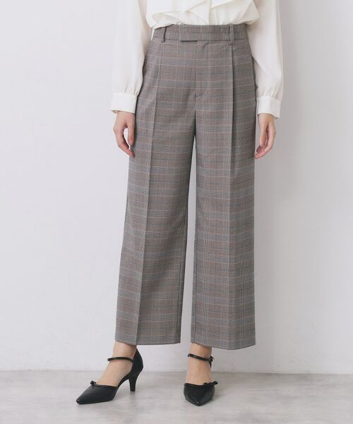 index / インデックス パンツ | ワイドストレートパンツ/セットアップ対応可【洗濯機OK/イージーアイロン】 | 詳細23