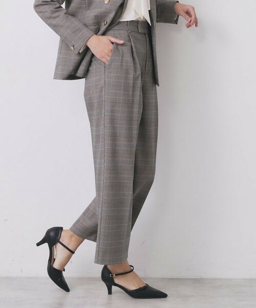 index / インデックス パンツ | ワイドストレートパンツ/セットアップ対応可【洗濯機OK/イージーアイロン】 | 詳細4