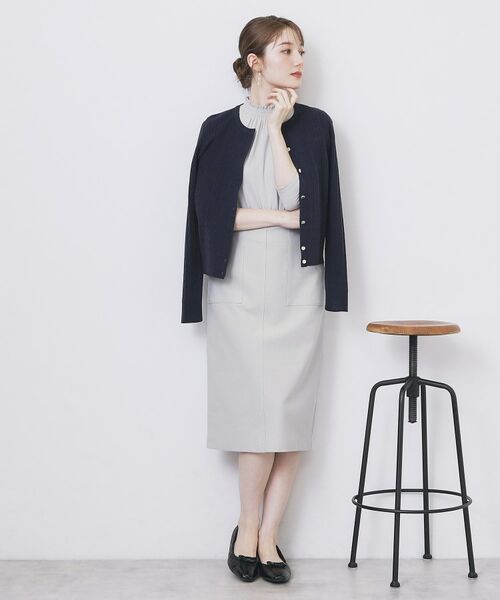 index / インデックス スカート | ストレッチタイトスカート【洗濯機OK/防シワ/抗ピル】《S～3L》 | 詳細10