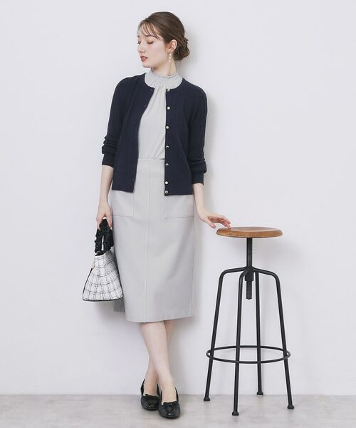 index / インデックス スカート | ストレッチタイトスカート【洗濯機OK/防シワ/抗ピル】《S～3L》 | 詳細11