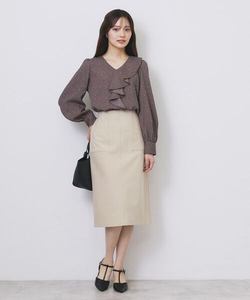 index / インデックス スカート | ストレッチタイトスカート【洗濯機OK/防シワ/抗ピル】《S～3L》 | 詳細7